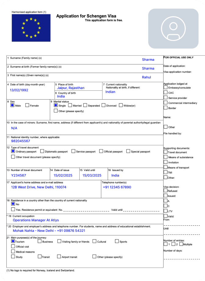 Application Packet